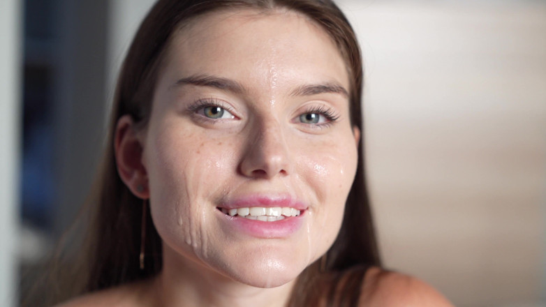 Stefany Kyler: This Girl with Cum on Her Face Decided to Continue...
