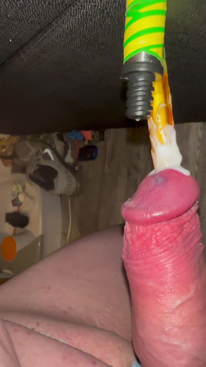 No limit cbt slave: Gruby długopis rozciągający moczkę moczową