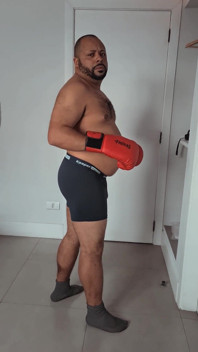 Bearzinho Black - POV Boxing Domination (hotel Roleplay)
