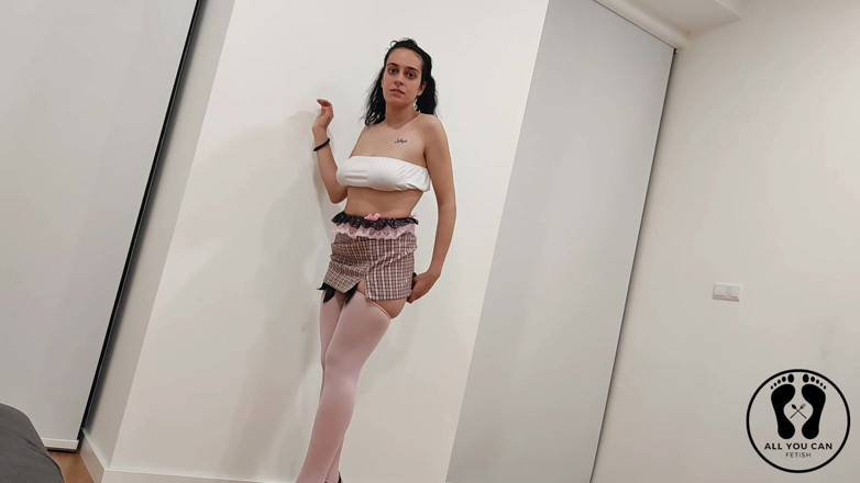 All You Can Fetish: Provando il trasporto diventa una sfilata di ragazza pin up...
