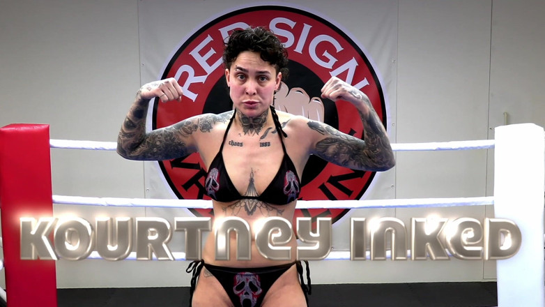 Red Sign Wrestling: Kourtney Inked Vs Marxist Bambi
