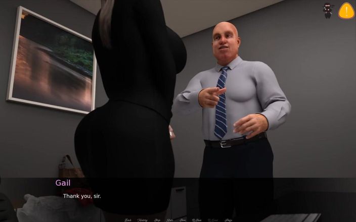 Miss Kitty 2K: Le bureau - n° 38, la patronne taquine sa chatte étroite par misskitty2k