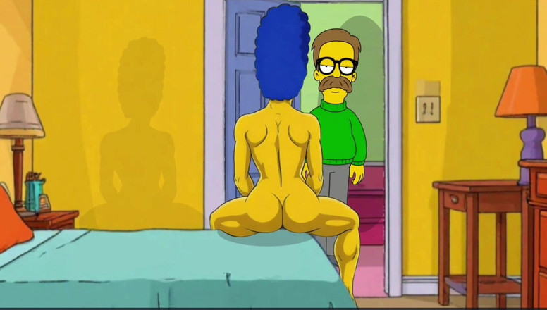 Octopussy Lovers Club: Compilation di moglie troie cornuta. Cartone animato, Parodia di Simpson