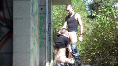 EXHIB BOYS: Dva sexy francouzští ch chlípci šukají v exhibiční plavbě