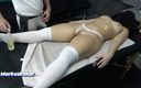 Markus Rokar Massage: Je uvíznutá na masážní posteli? | Moje macecha otevírá nohy masérovi |...