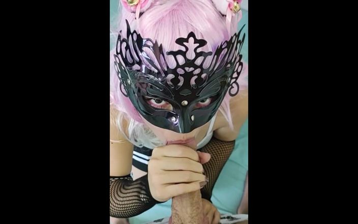 White wolf VIP: Pink Hair Girl Suck Me off