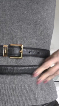 Belt Fitting in the Living Room, Part 3, Lady Victoria Valente