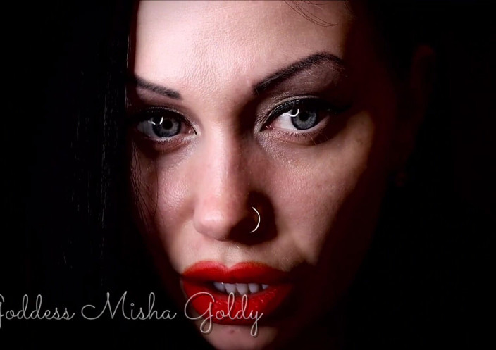 Goddess Misha Goldy: ควยติดยาน่าสมเพชของเธอจะกระตุกทุกครั้งที่คิดว่าฉันดูดพลังเธอจนหมด ทำลาย ใช้ประโยชน์ แล้วทิ้งเธอไว้