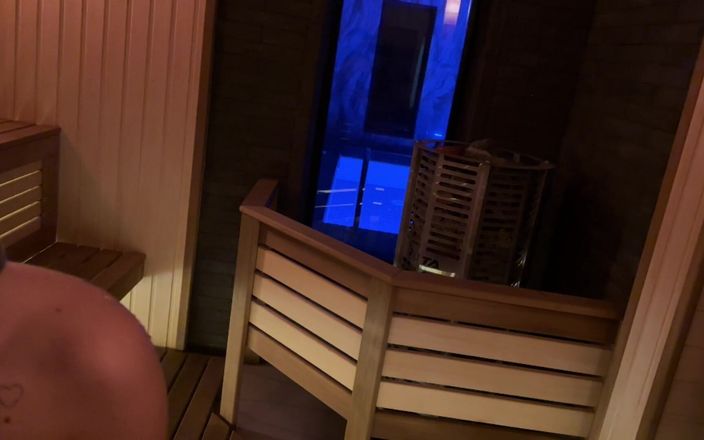 Home video live: Ich traf einen fremden in einer leeren sauna teil 1
