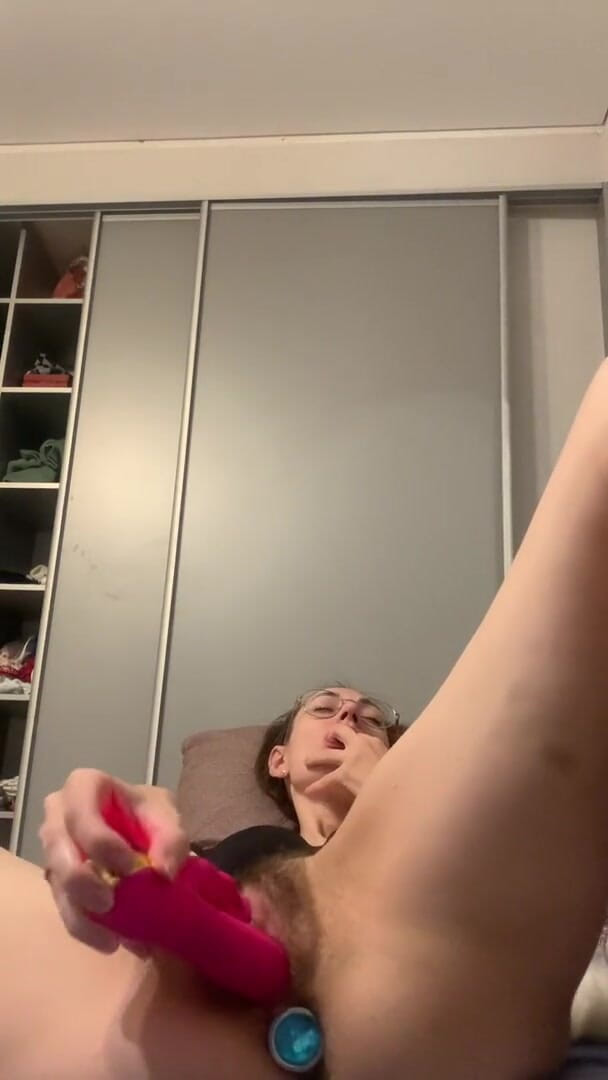 Tina Wink: Wild kitty in tattoos dildo her pussy to orgasm