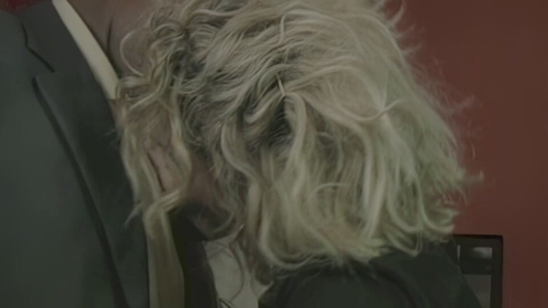 Porn Italian graffiti: Blonde Secretary Takes It in the Ass From Black Boss