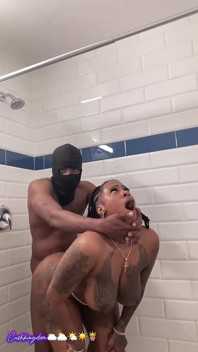 Big Titty Big Booty Sex Goddess Gets Fuck Hard in Shower!