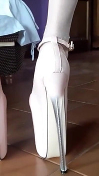Patent Leather Shoes with Very High Heels, My Passion