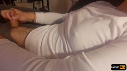 Lymph Guy: Playing with My Nipples Makes Me Horny