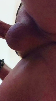 Culo y leche en primer plano