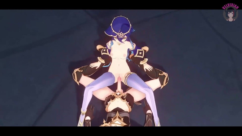 Velvixian: Genshin impact - layla - seksi kovboy kız + dölleme