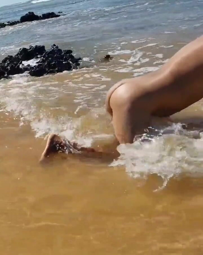 Ladysilvas: Ladysilva Nackt am Strand, komm. Fick jetzt meinen heißen arsch