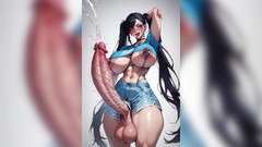 TRANSH: Großer schwanz, trans-arsch cucm