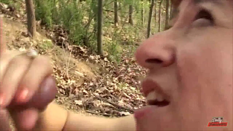 Vere Casalinghe Italia.: Outdoor sex with an amateur Italian couple, redhead wife, and...