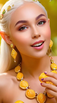 Gadis peri cantik dengan besar lagi asik sama ackee