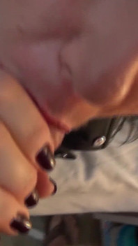 Hot Leather Slut Tied up, Surrendered, Mercilessly Fucked, and Cummed All Over!