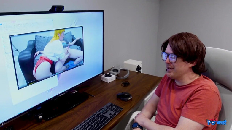 Nerd Pervert: Lana Banana - sessão de slurping