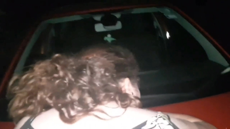 Real homemade BBW BBC porn: Une grosse bite noire en plein air se fait baiser...
