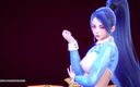 3D-Hentai Games: [MMD] SUNMI - Heart fire Kaisa sexy striptease Liga der Legenden...