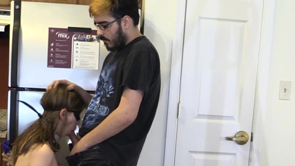 Real Amateur Sluts: Skinny slut girl Sierra gets a face full of cum