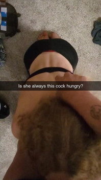 Неверную шлюху-жену породы трахнули по Snapchat