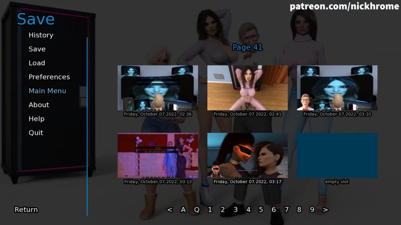 Visual Novels: Sexbot 87 - yüze boşalma