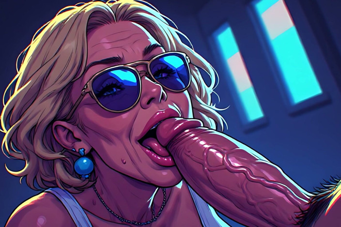 AI Porn: Blowjobs Digital Art