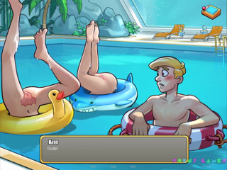 Porny Games: Space rescue: Code pink v7.0 - Having sex with busty sauna...
