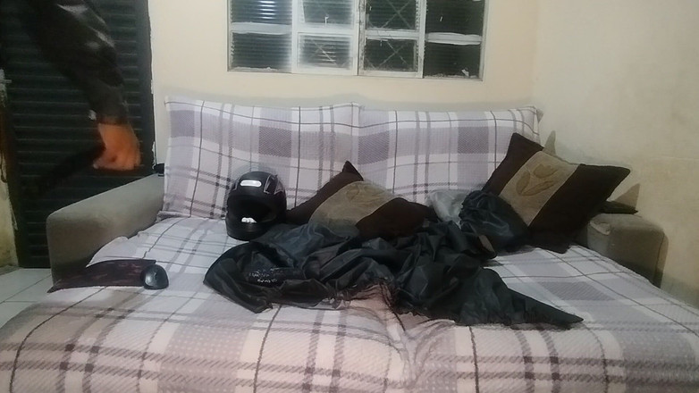 TheBlacKHunterr: 노는 욕망을 가지고 집에 돌아온 바이커