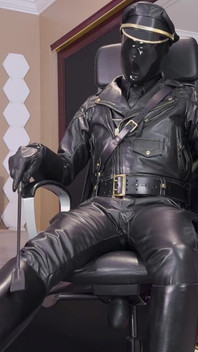 Chilling in Leather