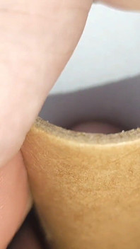 Big Straight Cock Stuck Fucks Full of Glue.