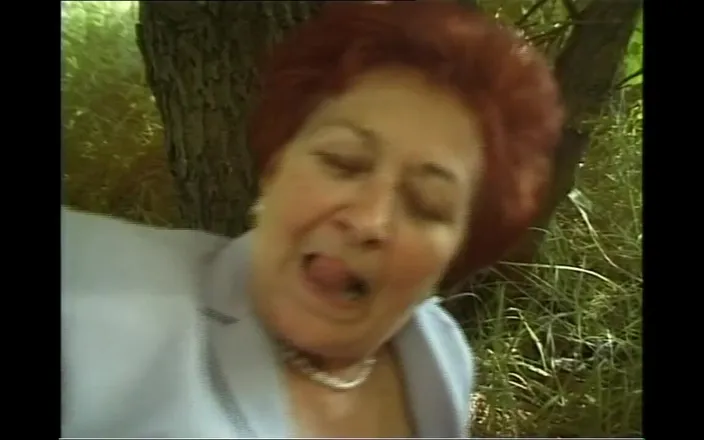 MILF still slut: Redhead Granny Fucked and Cummed in Mouth by Young Hitchhiker...