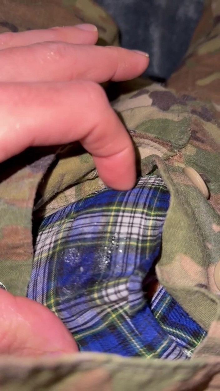 Gay Soldier Stuff: Žhavá kompilace mě honění v některých modrých boxer kraťasech Užijte...