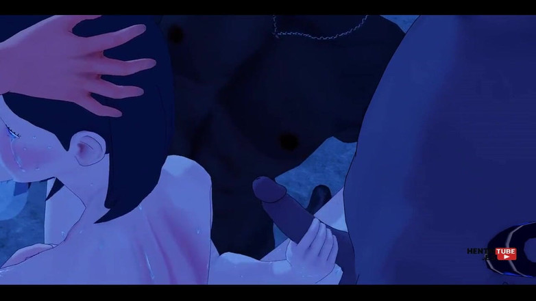 HentaiTubes: Dandadan Hentai - 남자 5명에게 따먹히는 Momo Ayase, 이중 삽입과 오럴 - 아시아 일본 만화 애니메이션 헨타이 3D