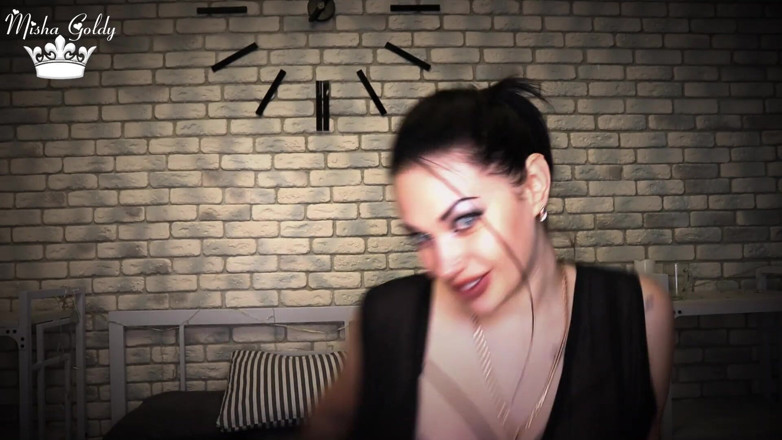 Goddess Misha Goldy: Virgină lungă și umilire de ratat sau 7 clipuri pentru o săptămână!