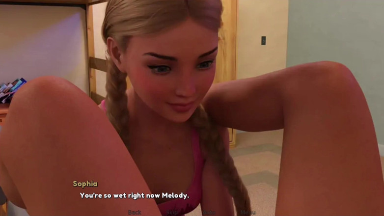 Kitty Gamer: Melody sex scenes