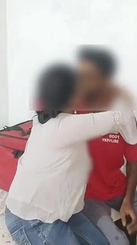 Desi Indian Modern MILF Bhabhi Get Facial and Fucked by Delivery Boy