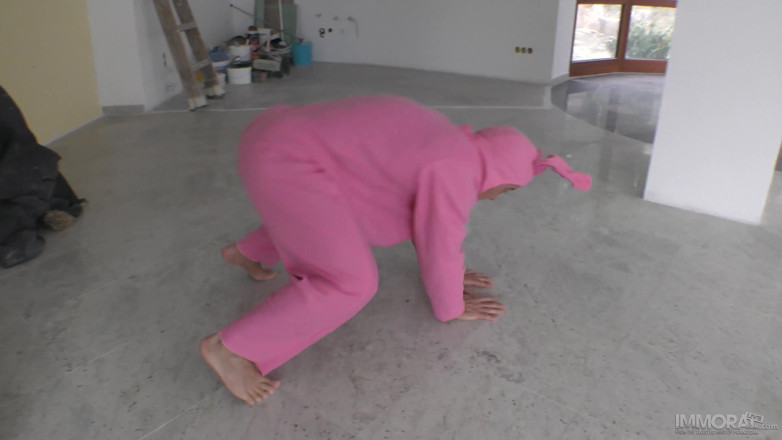 Immoral Live: The Easter Bunny Takes the Anal Virginity of Emily Cutie