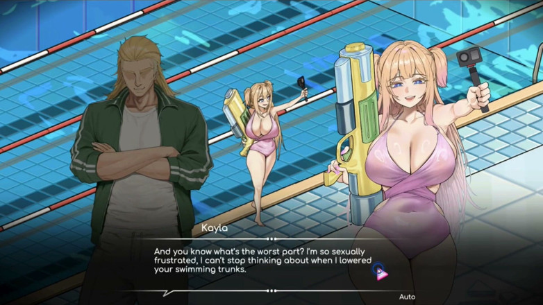 NSFWOtaku: Hentai hra - Sexuální scéna z galerie Hrdinky Hentai - Plavčík Holic