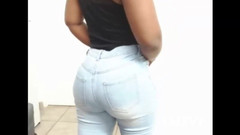 Big black clapping booties: jacka iväg till min stora bubbla röv klämmer och klappar,...