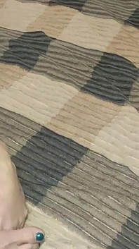 躺着的和