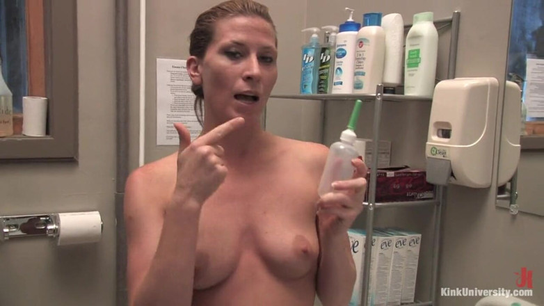 Kink University: Anal cleansing 101