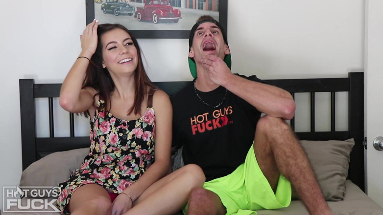 Hot Guys Fuck: Wow! College Buddy Tagged in to Fuck Homegirl