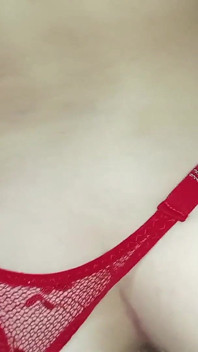 Beautiful Ass with Red Thong - Argentine Teen