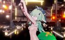 Smixix: Honkai Star, Rail MMD хит и запустить Huohuo обнаженный танец, хентай MMD 3D известить окрас хвоста, правка Smixix